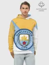 Худи мужской база хлопок / MANCHESTER CITY / МАНЧЕСТЕР
