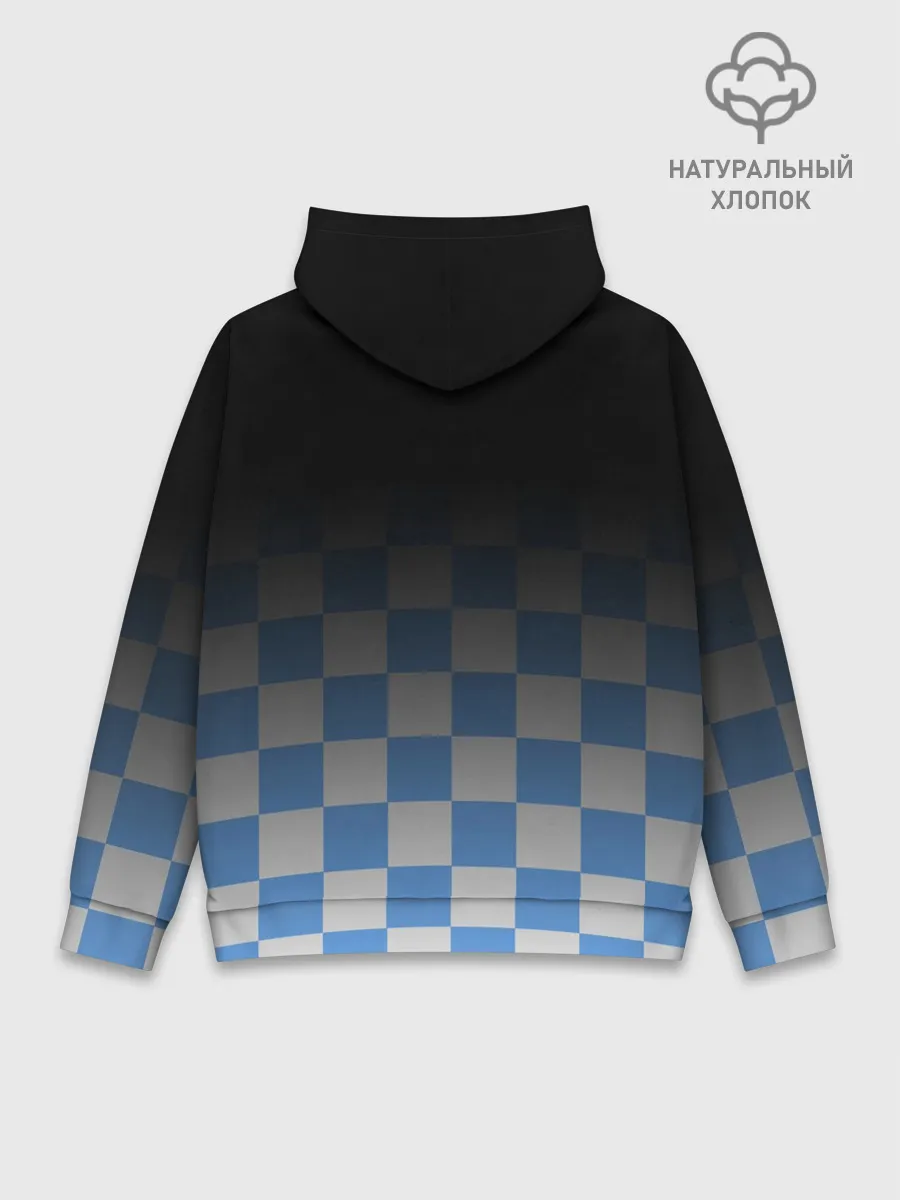 Худи мужской база хлопок / МАНЧЕСТЕР СИТИ / МАНЧЕСТЕР