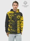 Худи мужской база хлопок / ФК БОРУССИЯ / FC BORUSSIA