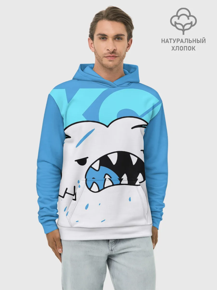 Худи мужской база хлопок / SK8 the Infinity. Скейт Ланги