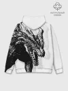 Худи мужской база хлопок / Dragon