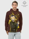 Худи мужской база хлопок / Anime Adam Jensen