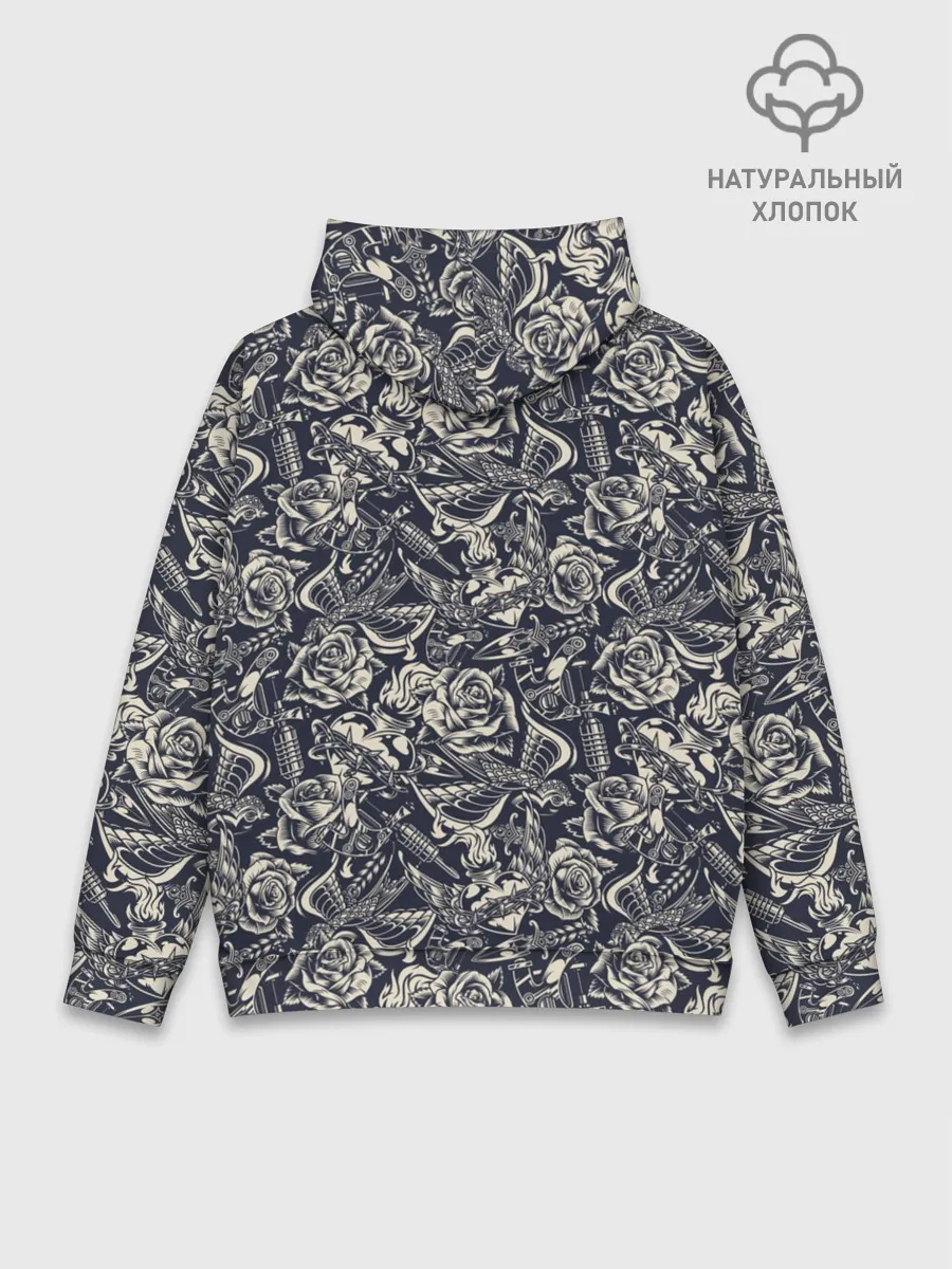 Худи мужской база хлопок / Тату мастер