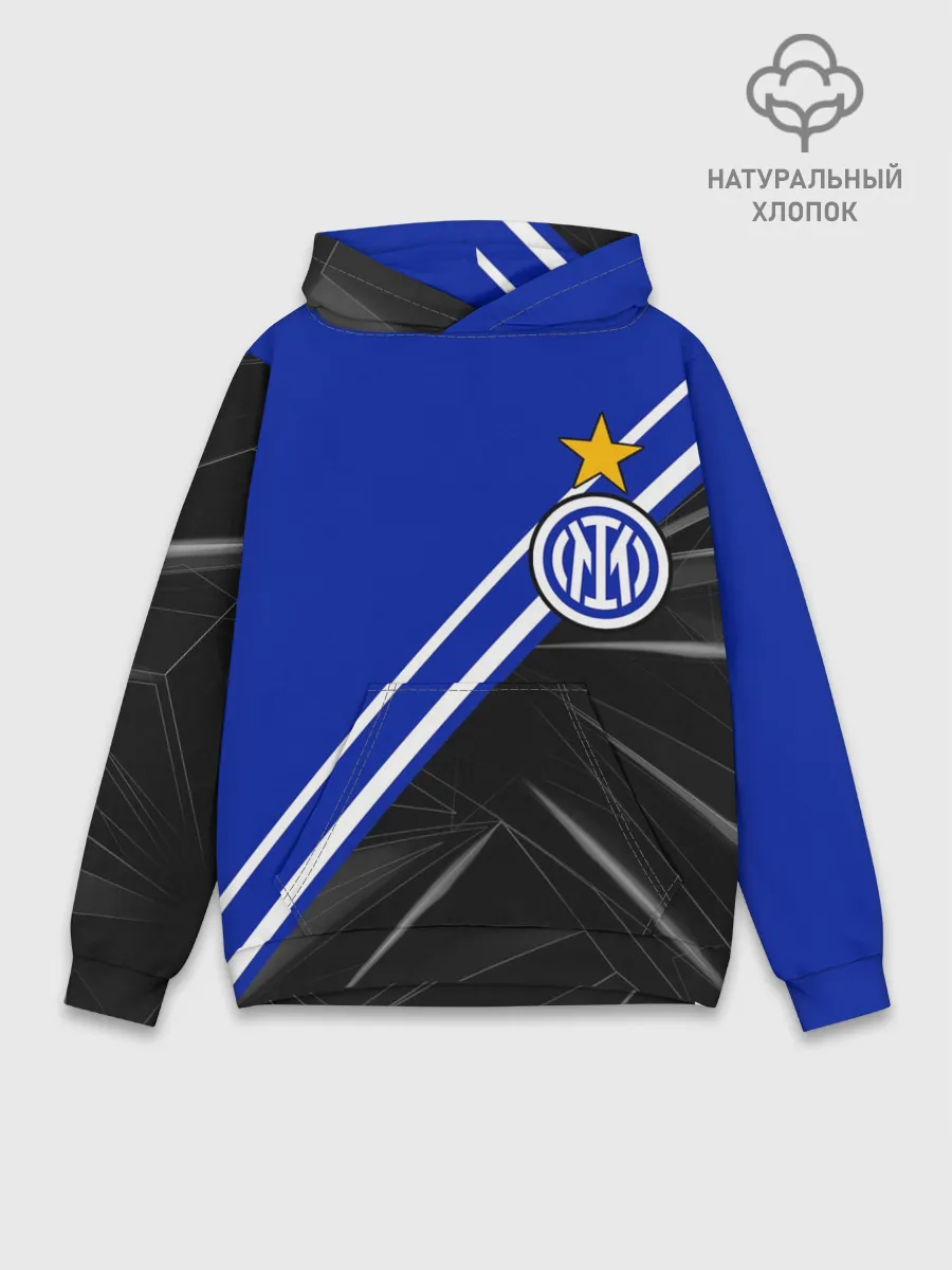 Худи мужской база хлопок / ИНТЕР МИЛАН / INTER MILAN