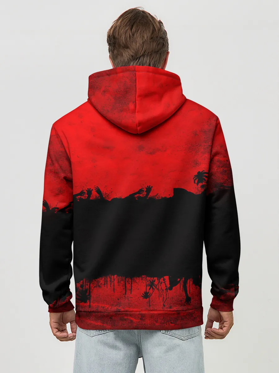 Худи мужской база хлопок / Island of blood