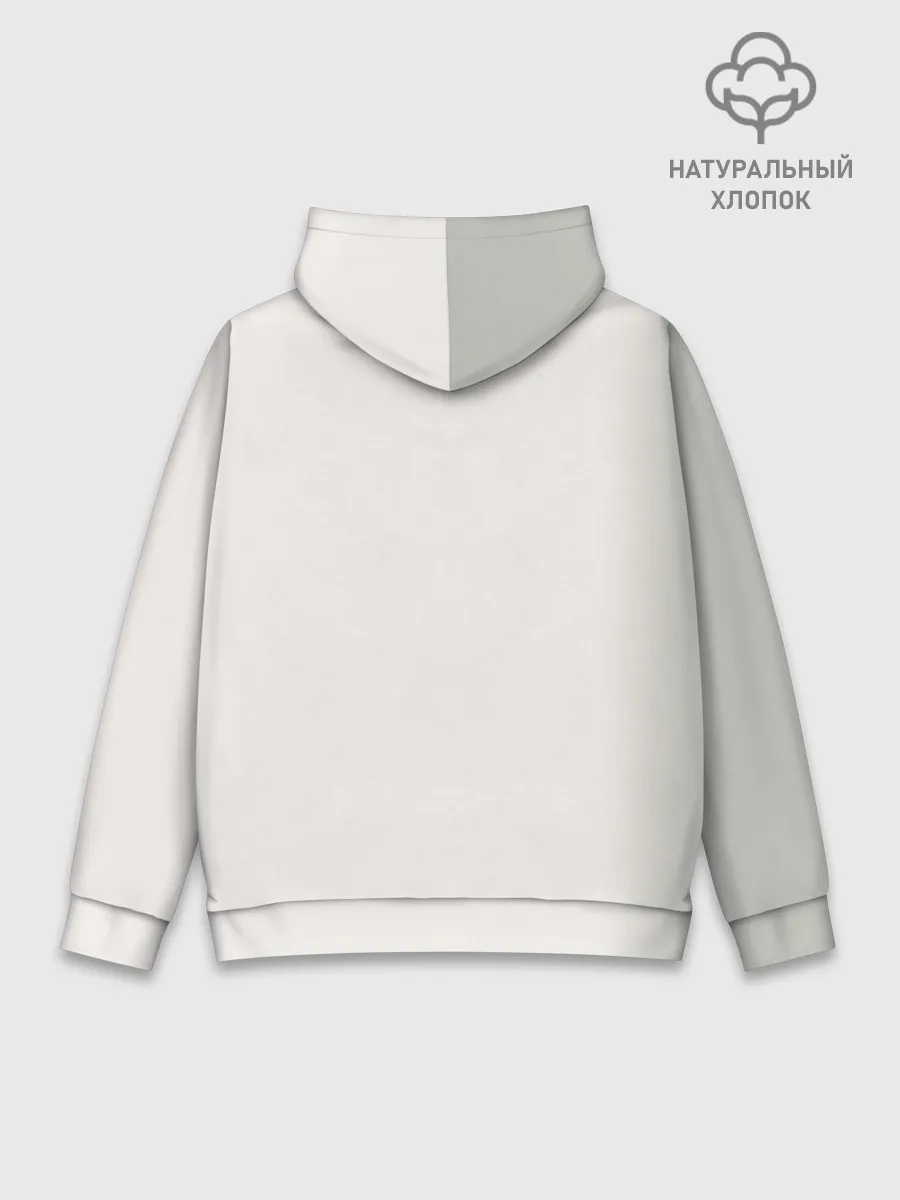 Худи мужской база хлопок / Мощный мускулистый торс Аста