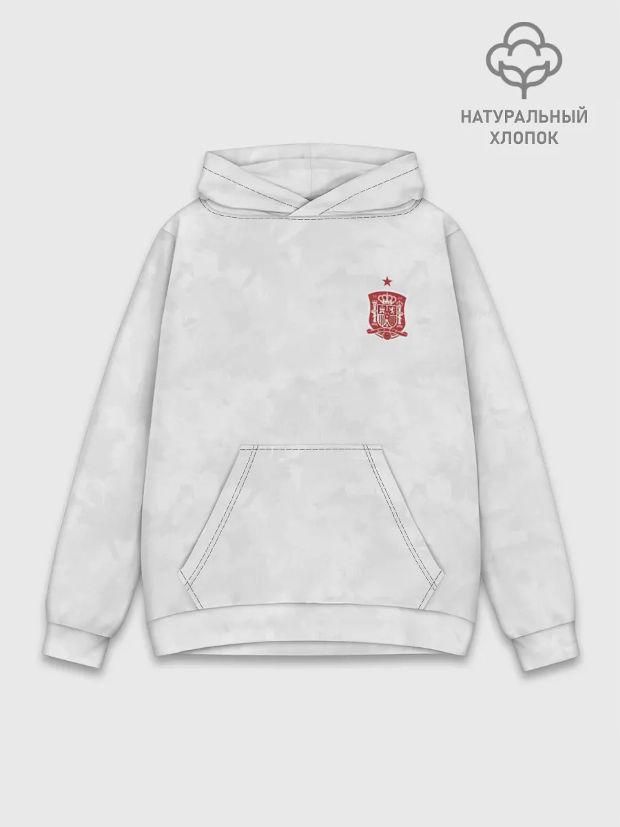 Худи мужской база хлопок / форма сборной Испании