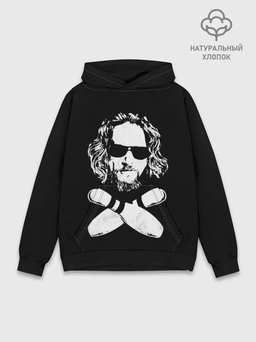 Худи мужской база хлопок / Большой Лебовски