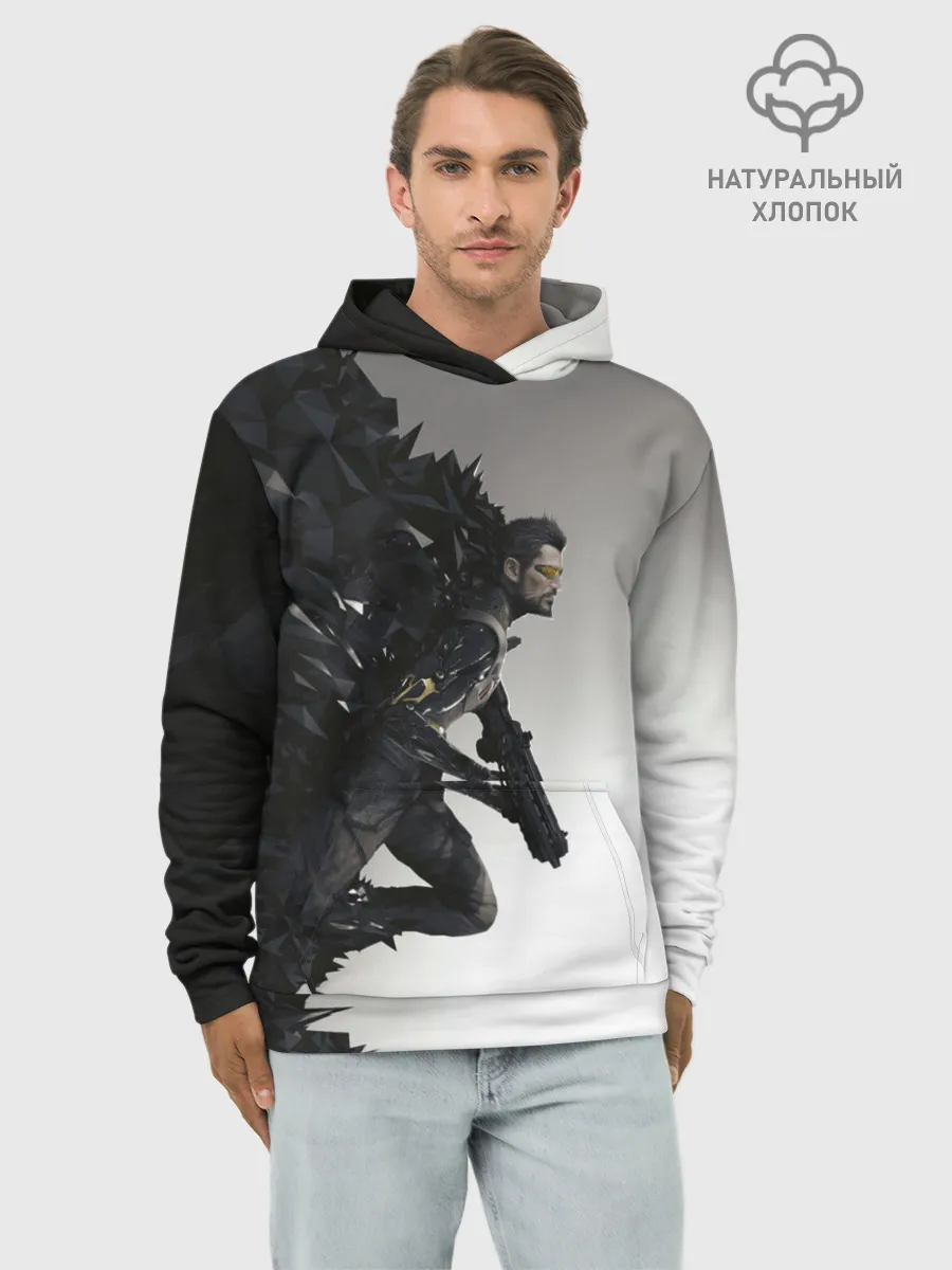 Худи мужской база хлопок / Jensen Revolution