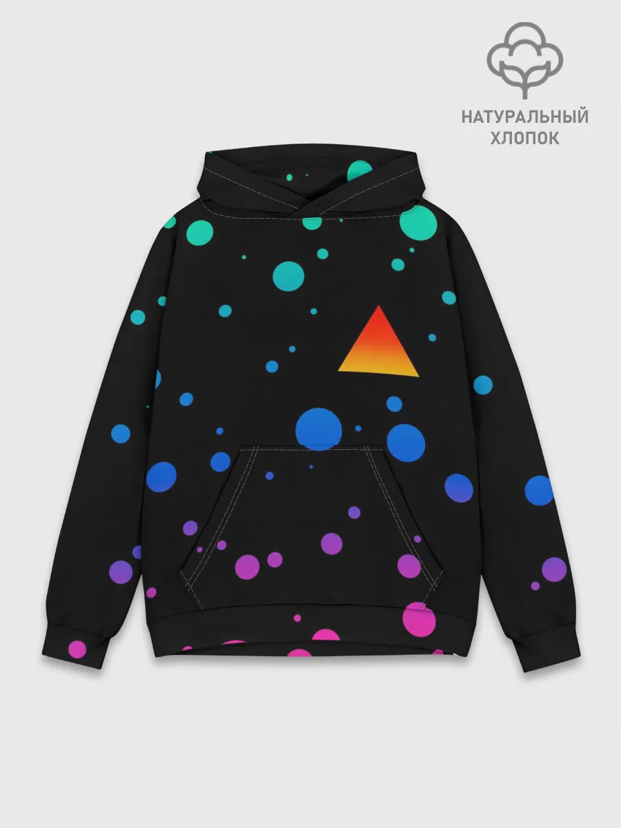 Худи мужской база хлопок / геометрия