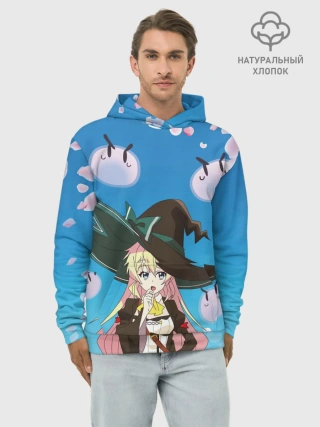 Худи мужской база хлопок / Azusa Aizawa