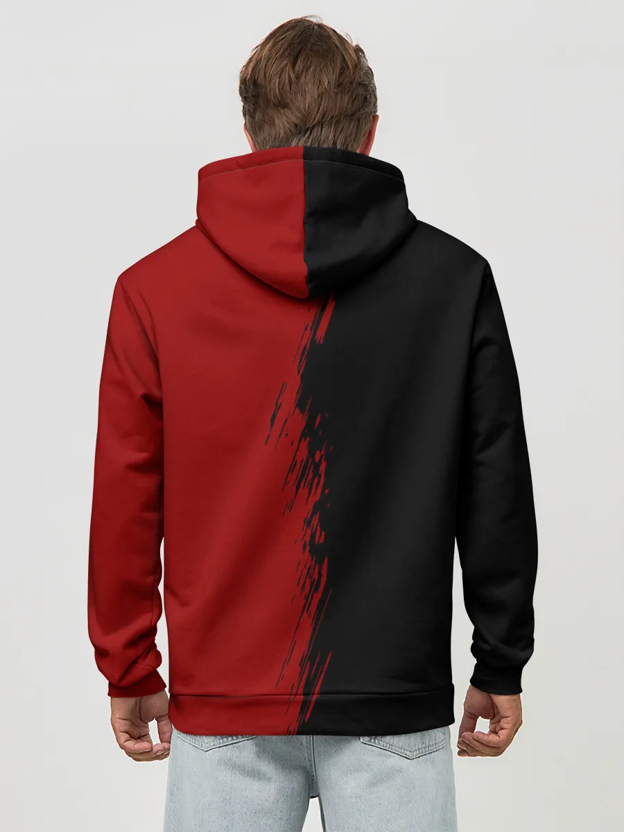 Худи мужской база хлопок / Аста | Юно Чёрный клевер