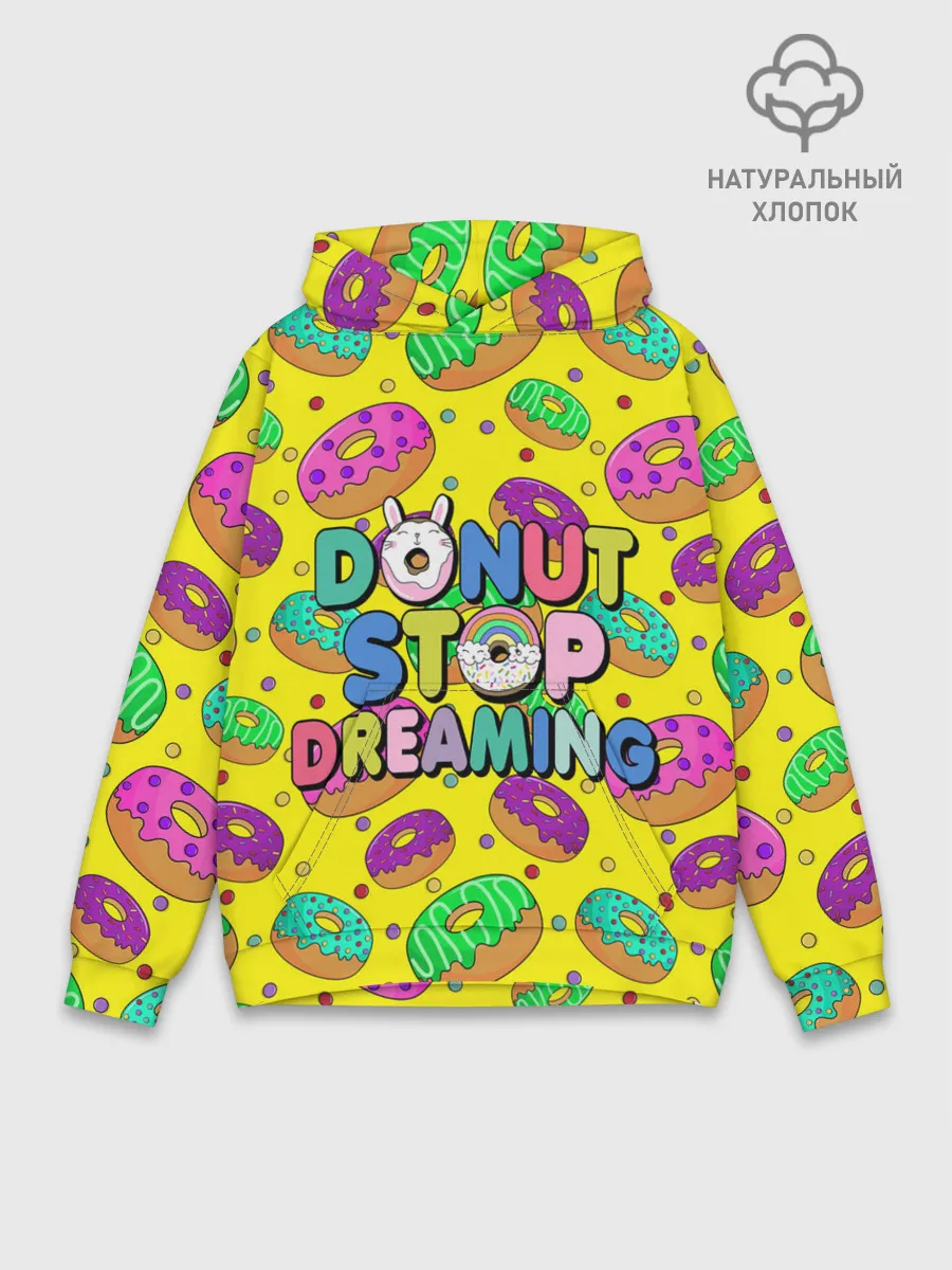 Худи мужской база хлопок / DONUTS