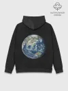 Худи мужской база хлопок / ПланеТа ЗемЛя
