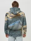 Худи мужской база хлопок / Морская ракушка