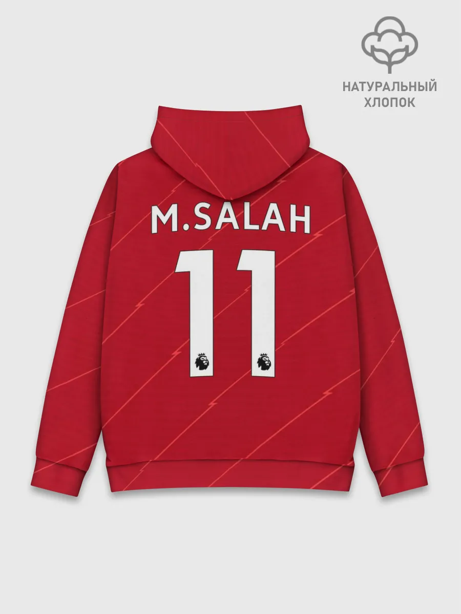 Худи мужской база хлопок / Салах Ливерпуль форма 2021/22