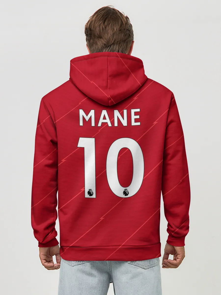 Худи мужской база хлопок / Мане Ливерпуль форма 2021/2022