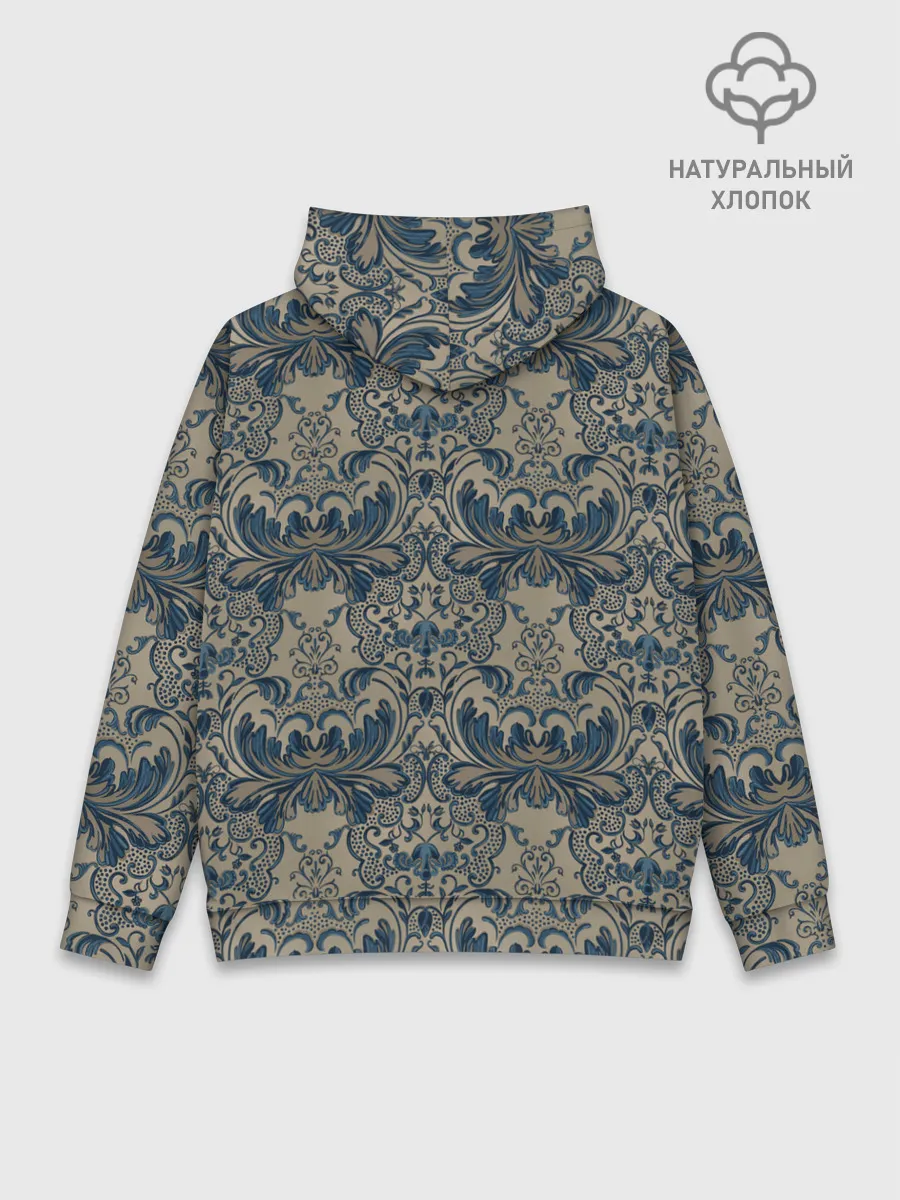 Худи мужской база хлопок / Классические узоры