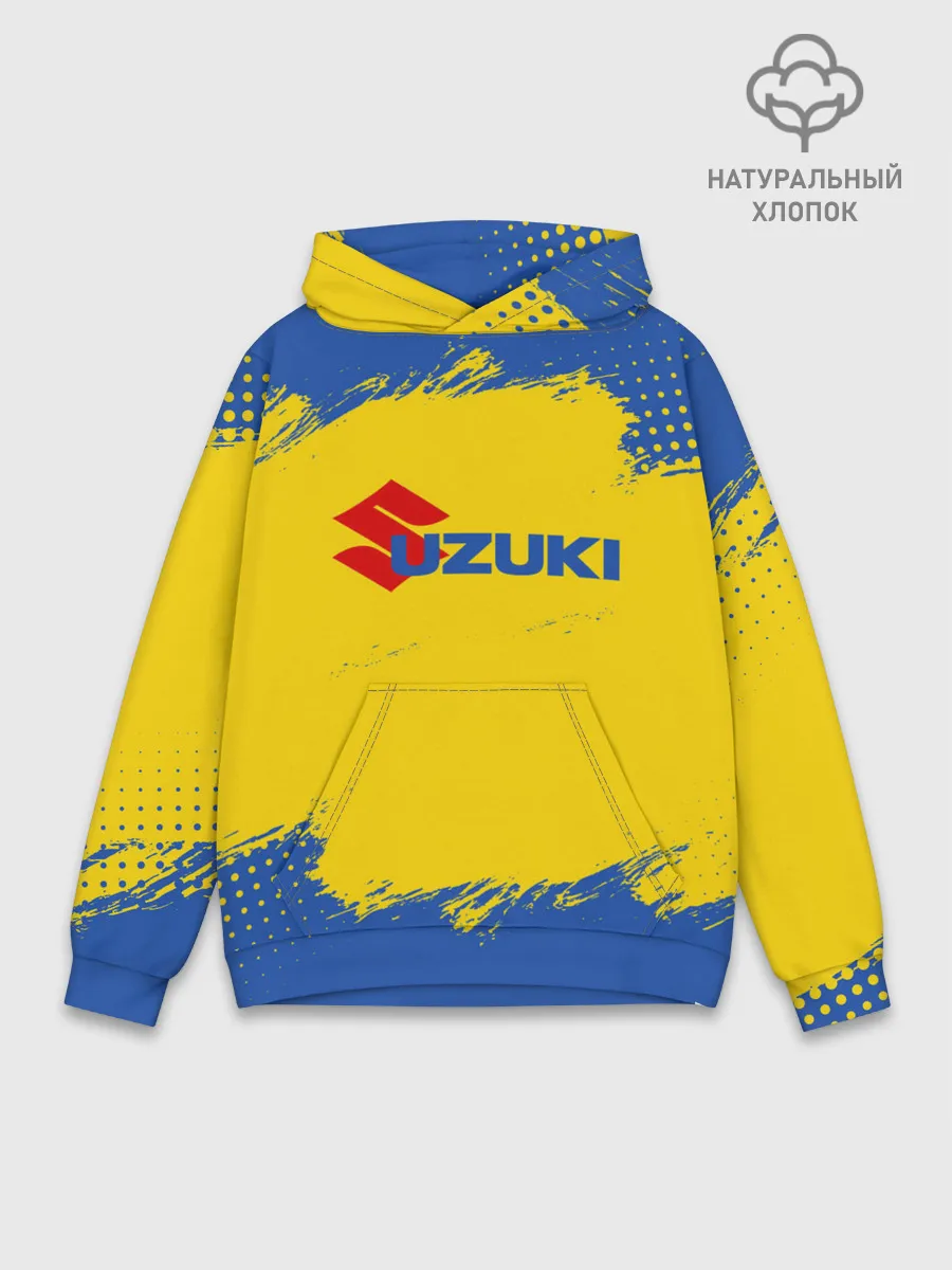 Худи мужской база хлопок / Suzuki | Сузуки