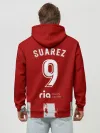 Худи мужской база хлопок / Суарес Атлетико форма 2021/22