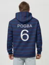 Худи мужской база хлопок / Погба футболист Франция
