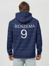 Худи мужской база хлопок / Бензема