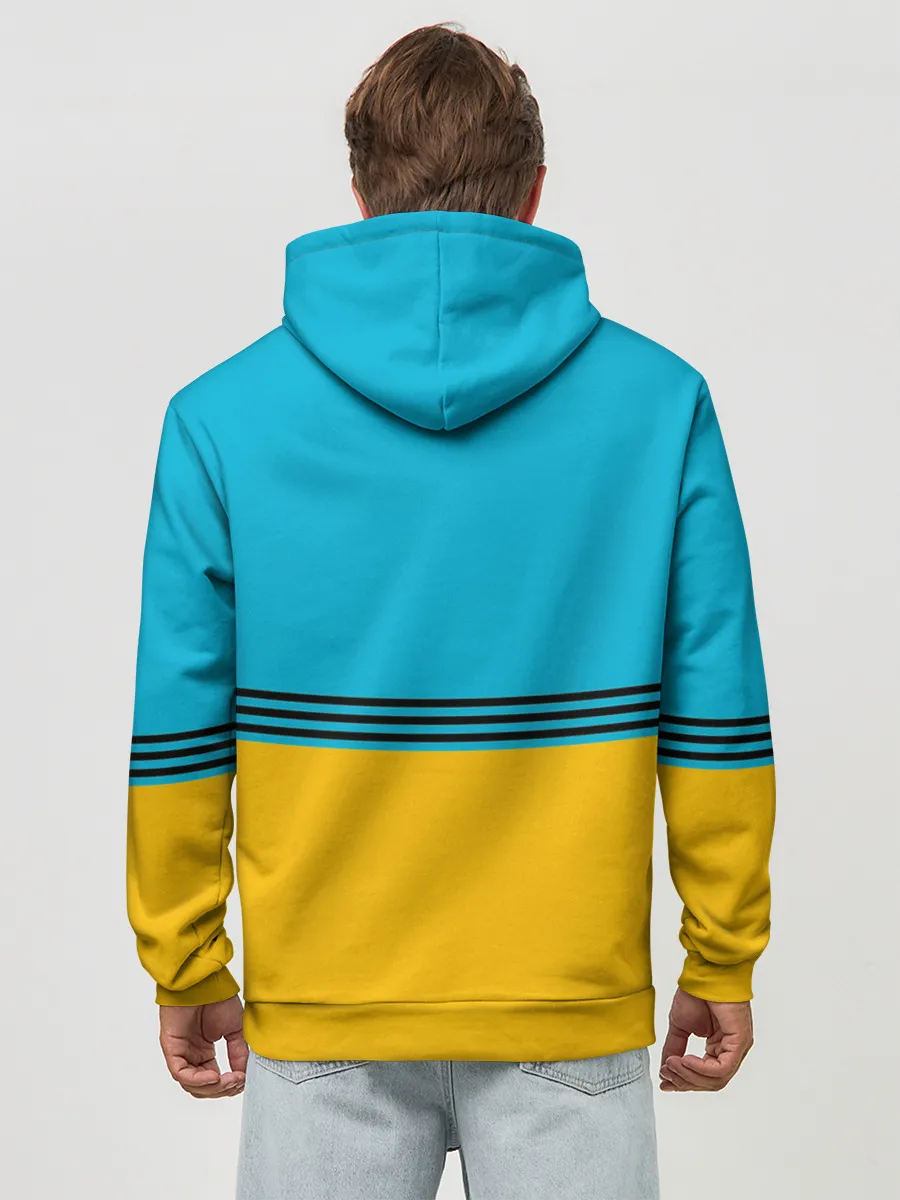 Худи мужской база хлопок / Эй, Арнольд! и Хельга Патаки