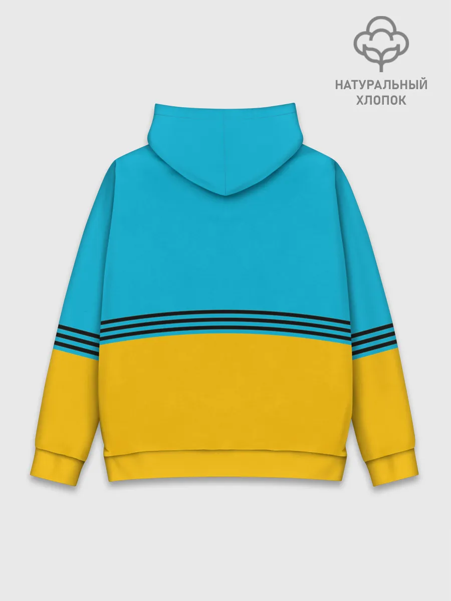 Худи мужской база хлопок / Эй, Арнольд! и Хельга Патаки