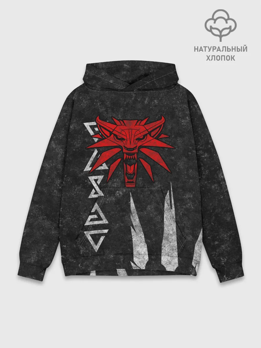 Худи мужской база хлопок / THE WITCHER [6]