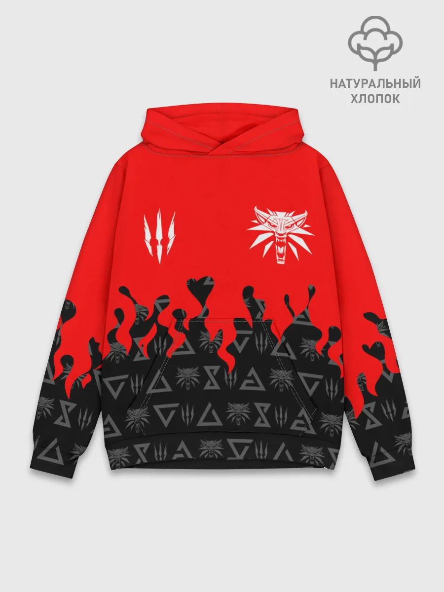 Худи мужской база хлопок / THE WITCHER [5]