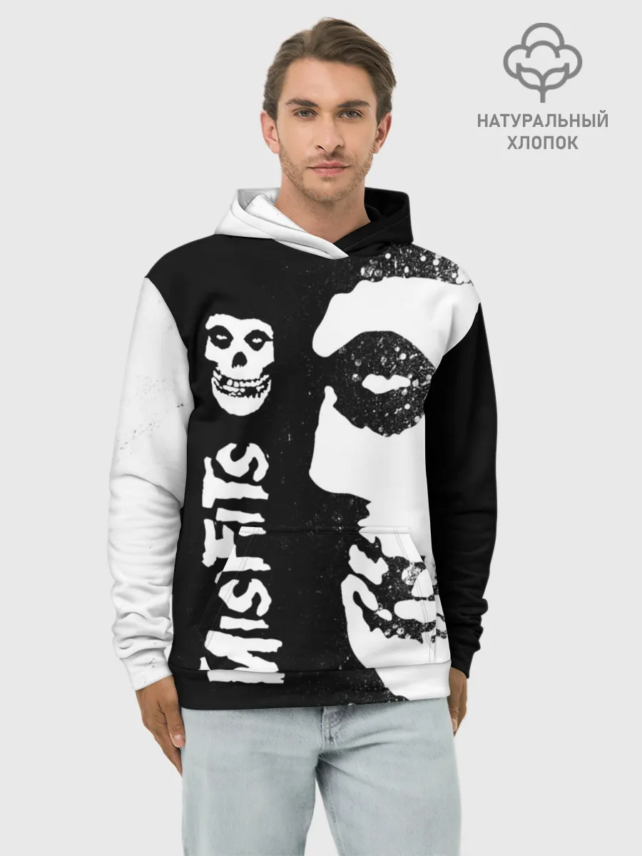 Худи мужской база хлопок / MISFITS [1]