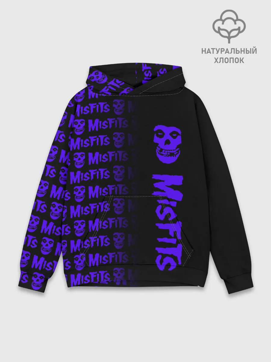 Худи мужской база хлопок / MISFITS [9]