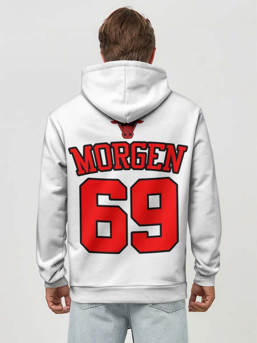 Худи мужской база хлопок / Баскетболисты из клипа OLALA