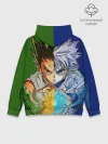 Худи мужской база хлопок / Киллуа золдик и Гон хантер