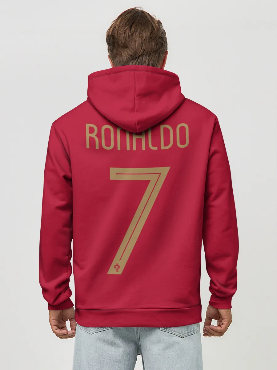 Худи мужской база хлопок / Ronaldo 7
