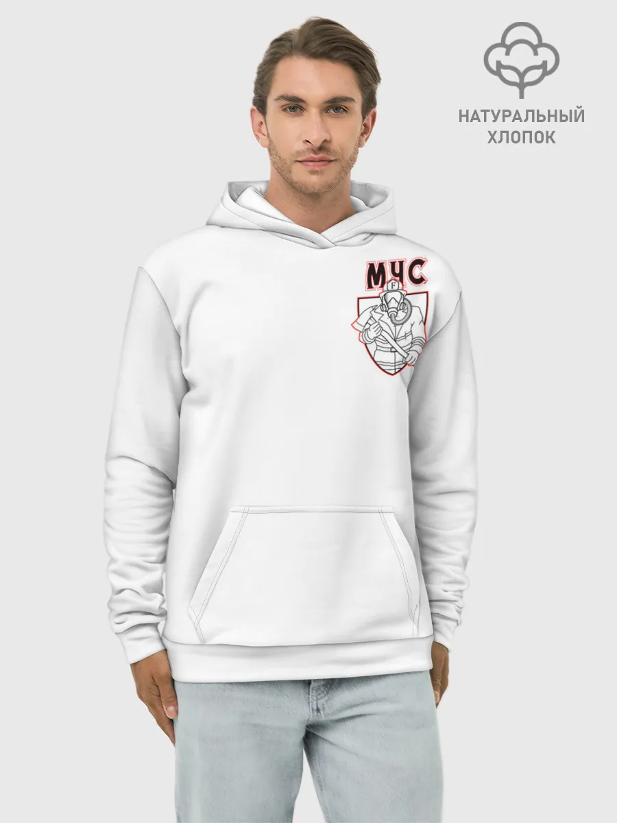 Худи мужской база хлопок / МЧС