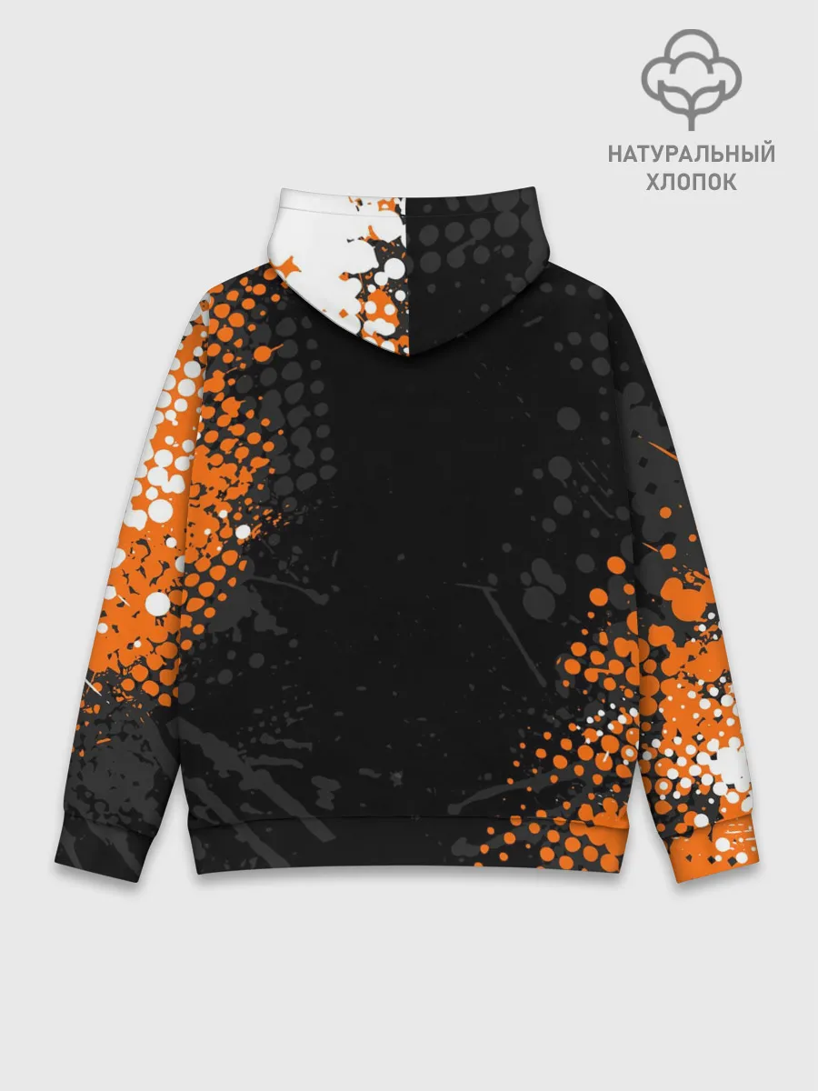 Худи мужской база хлопок / KTM MOTORCYCLES / КТМ МОТОЦИКЛЫ