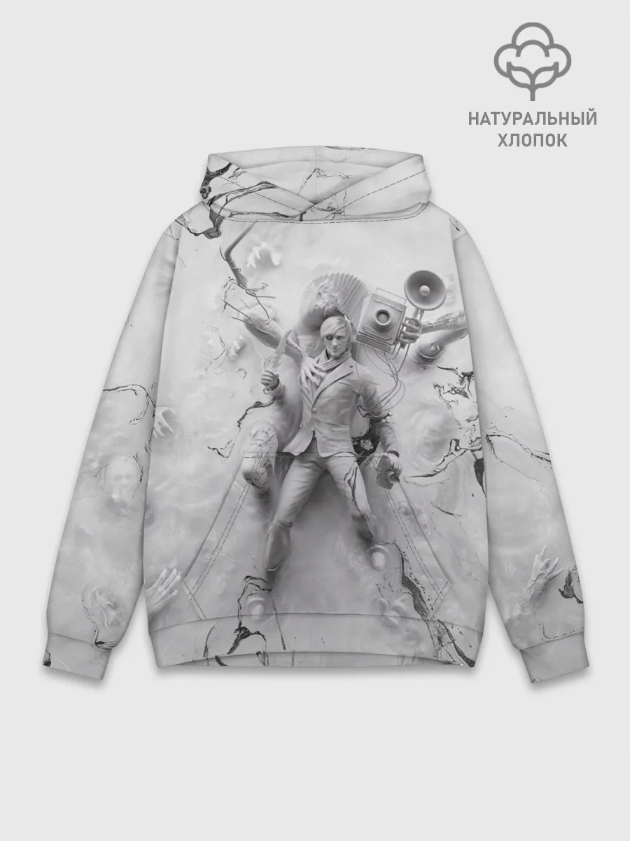 Худи мужской база хлопок / The Evil Within 2