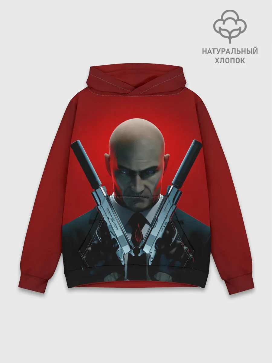 Худи мужской база хлопок / Agent here