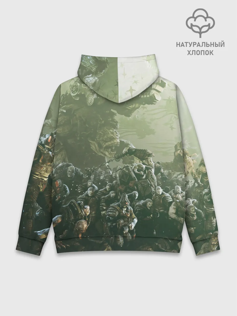 Худи мужской база хлопок / Орда Локустов
