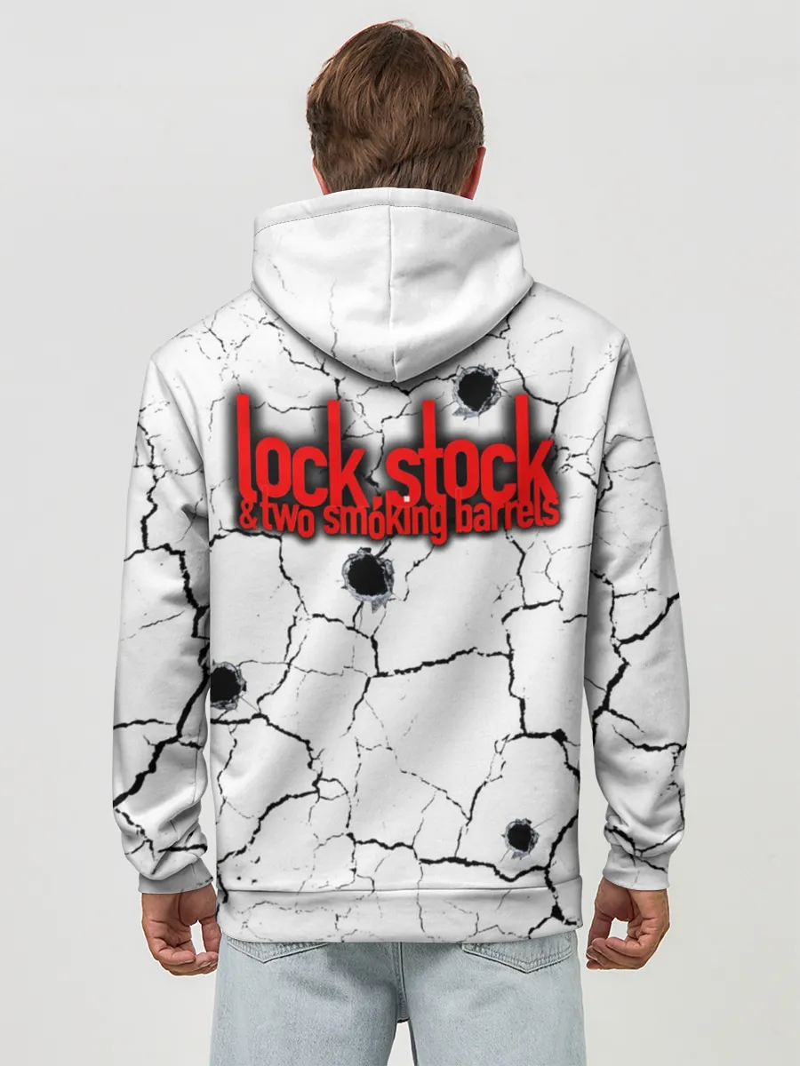 Худи мужской база хлопок / Lock, money, two barrels $$$