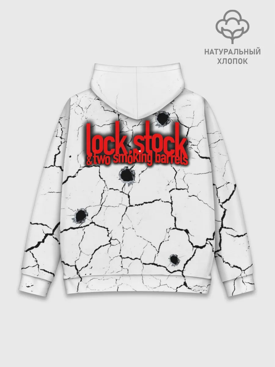 Худи мужской база хлопок / Lock, money, two barrels $$$