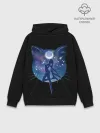Худи мужской база хлопок / Sailor Moon силуэт