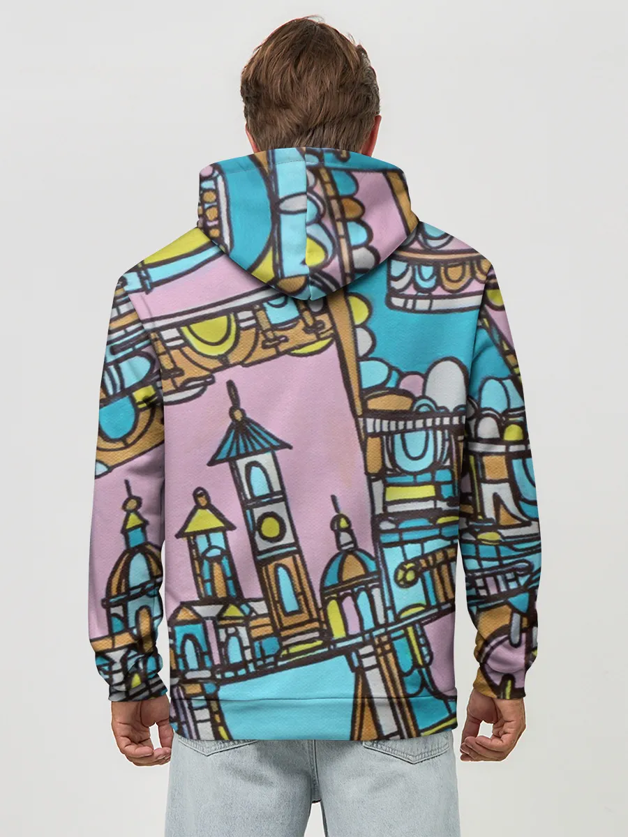 Худи мужской база хлопок / Римские каникулы