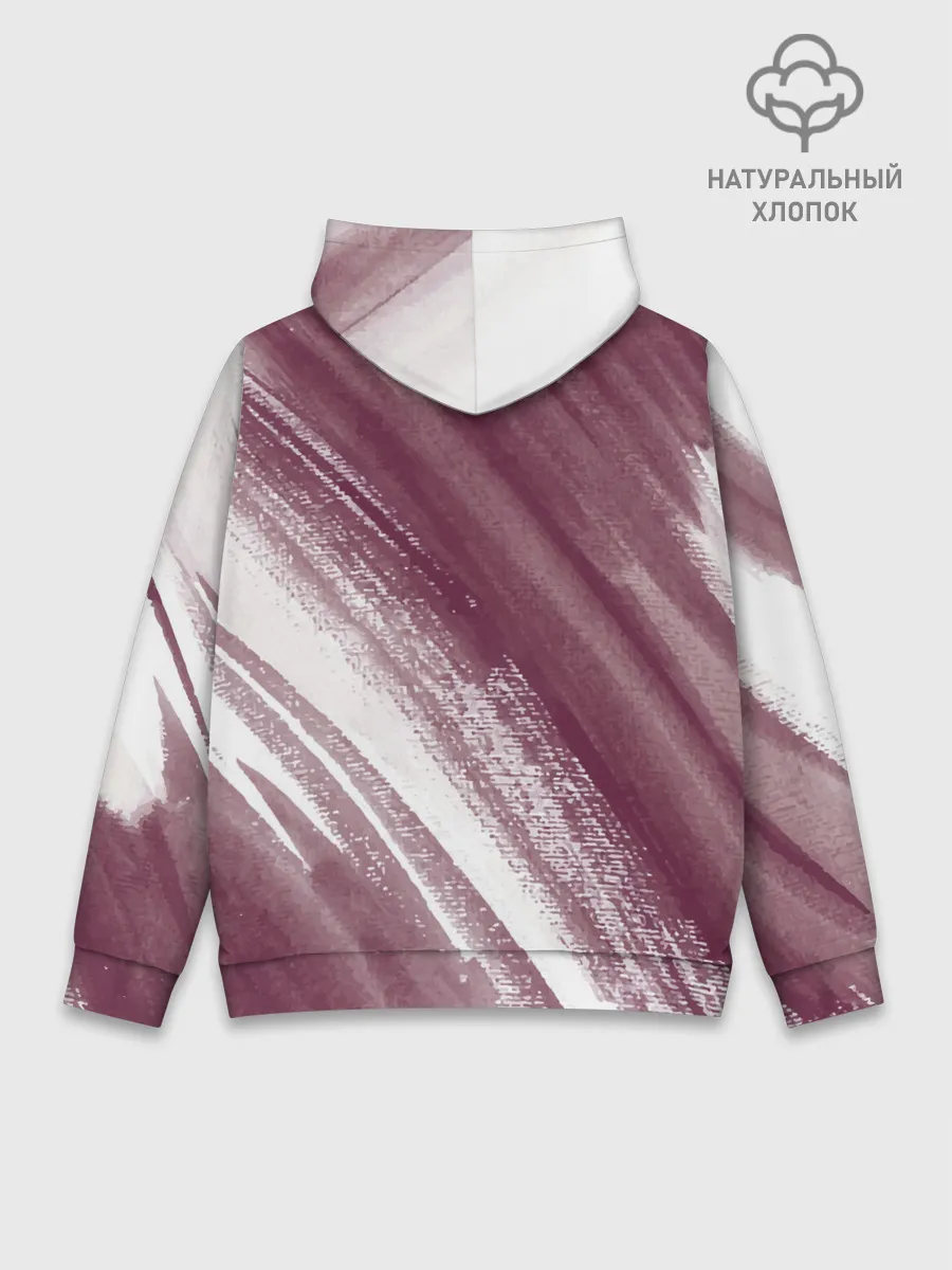 Худи мужской база хлопок / Аста Либе Чёрный клевер