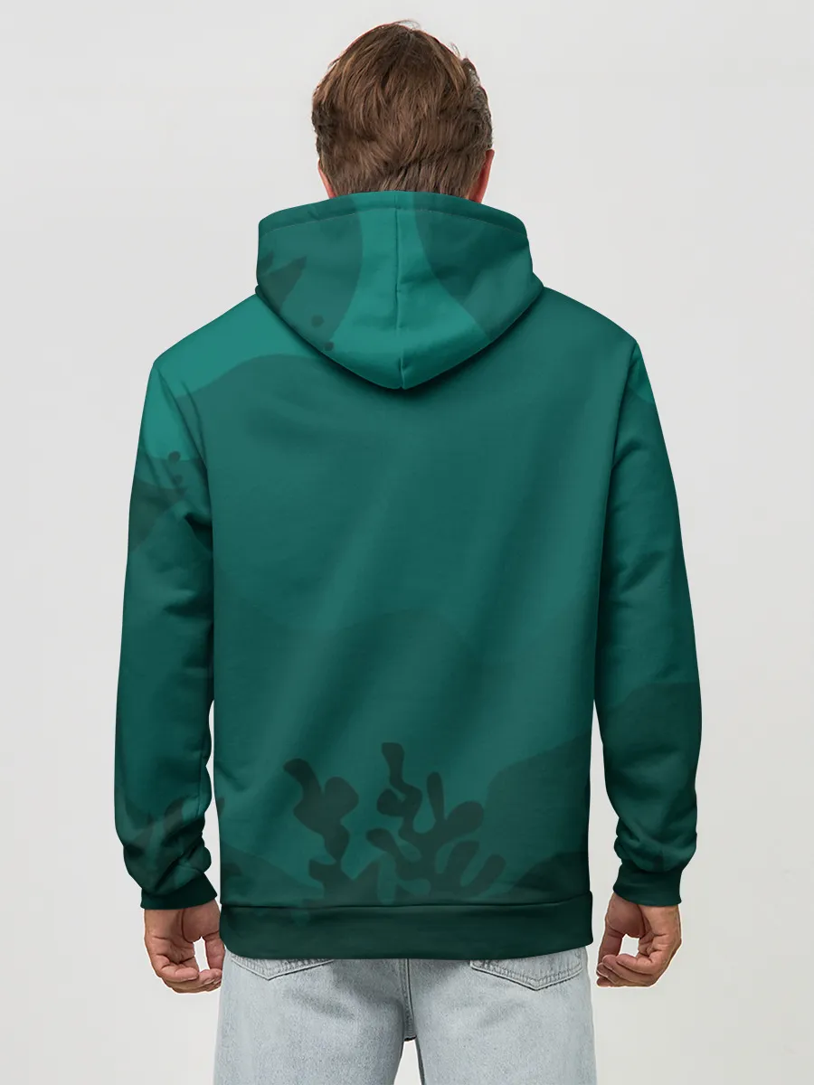 Худи мужской база хлопок / Русалка