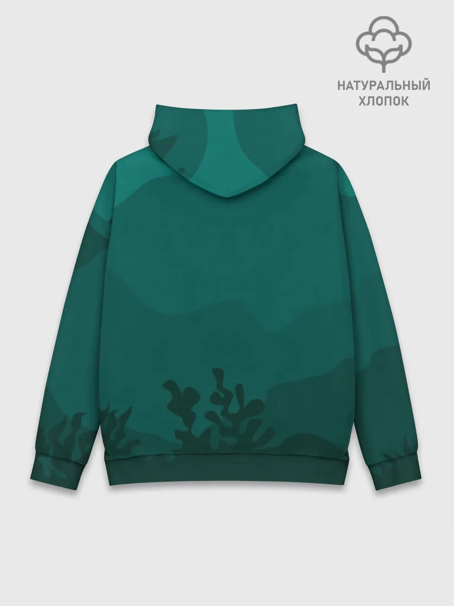 Худи мужской база хлопок / Русалка