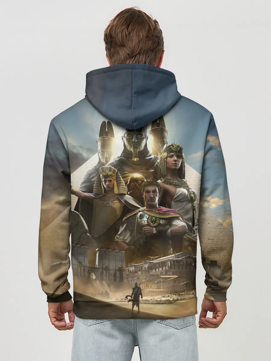 Худи мужской база хлопок / Кредо Убийцы: Египет