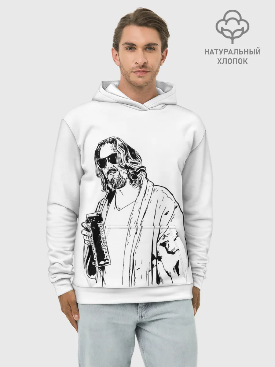 Худи мужской база хлопок / Большой Лебовски | Big Lebowski
