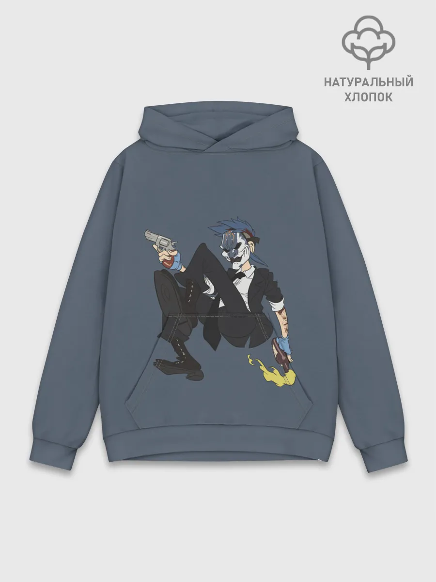 Худи мужской база хлопок / Clover